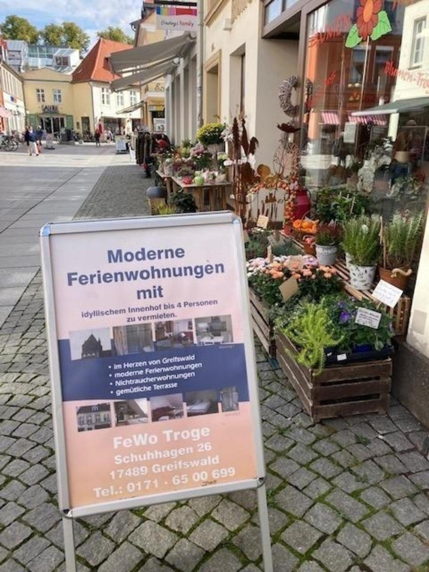 Ferienwohnung Troge In Greifswald Dış mekan fotoğraf