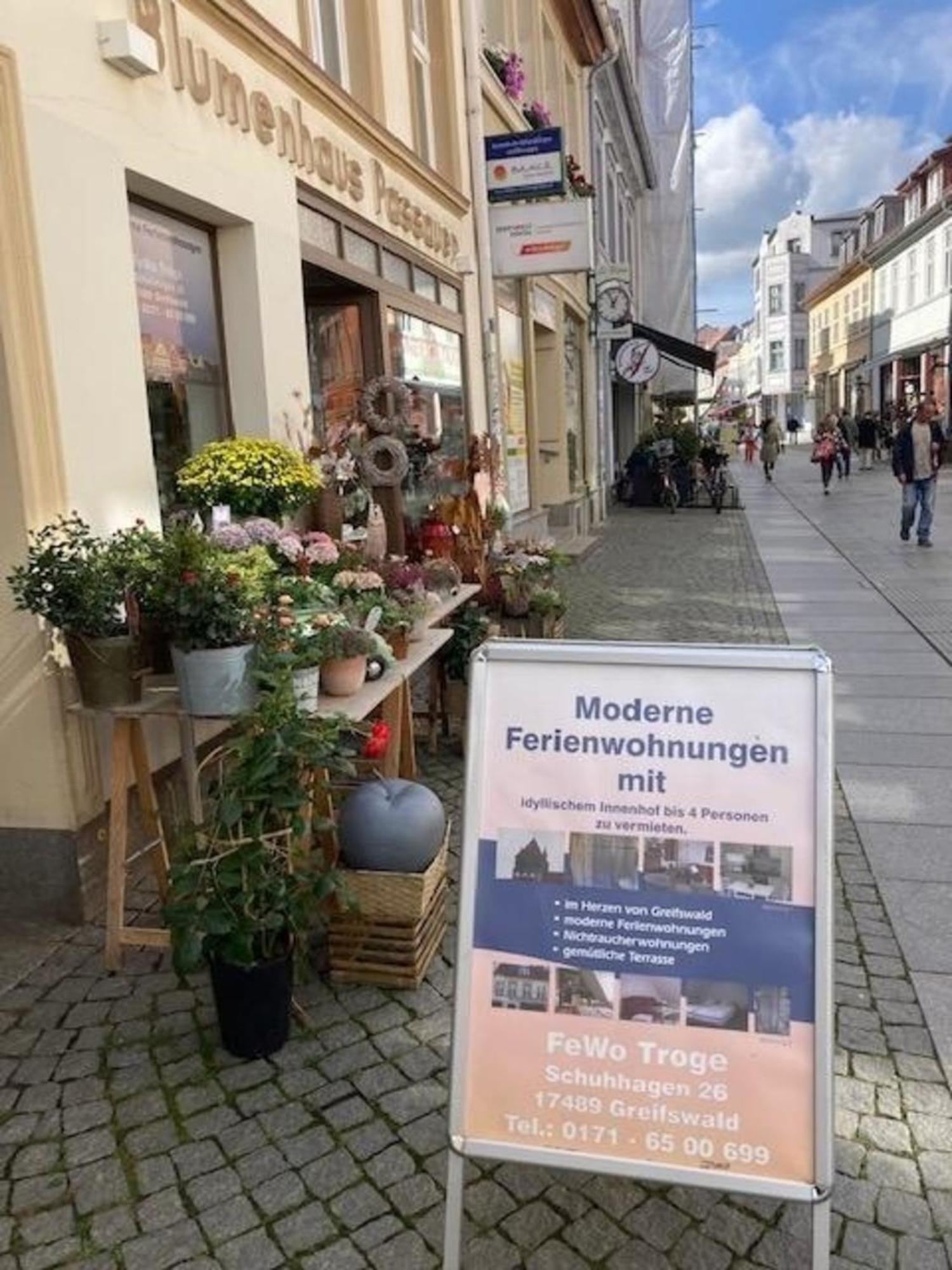 Ferienwohnung Troge In Greifswald Dış mekan fotoğraf